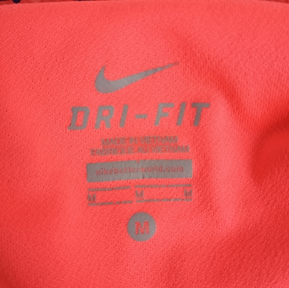 Womens NIKE Orange Purple Cheetah Print Running Shorts Sz M Tempo Athletic Lined - Picture 12 of 14